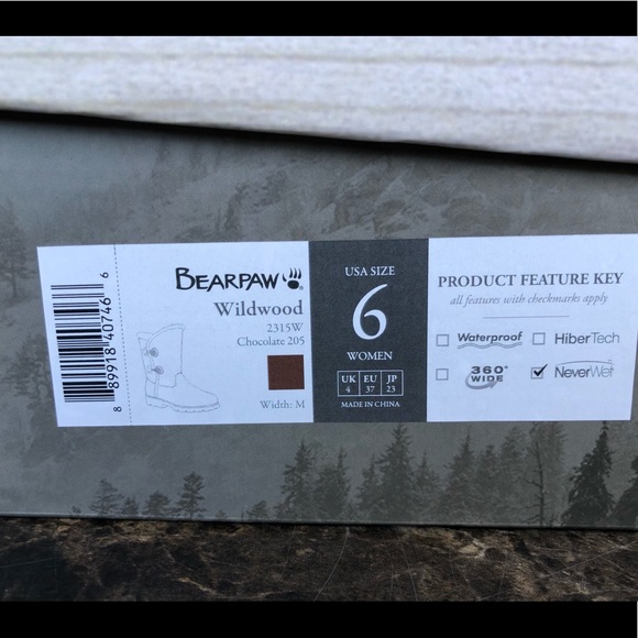 NEW BEARPAW Women's Wildwood Boots - Picture 10 of 10